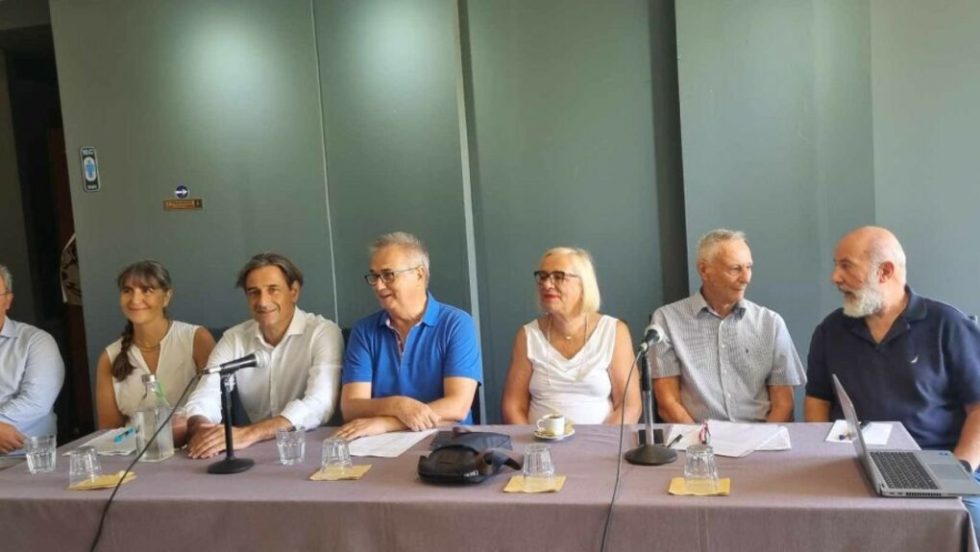 Το πάνελ της χθεσινής συνέντευξης Τύπου της Κίνησης Πολιτών
